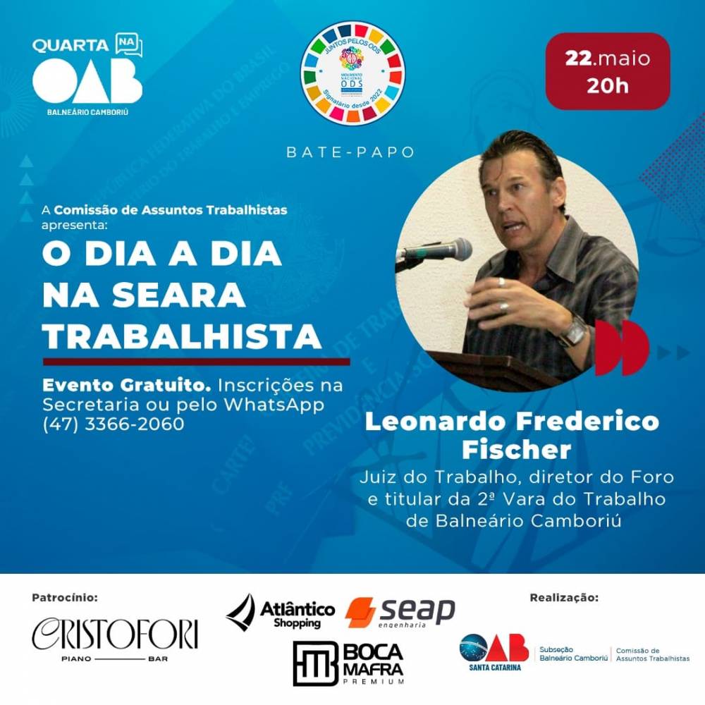 Flyer Dia A Dia Na Seara Trabalhista