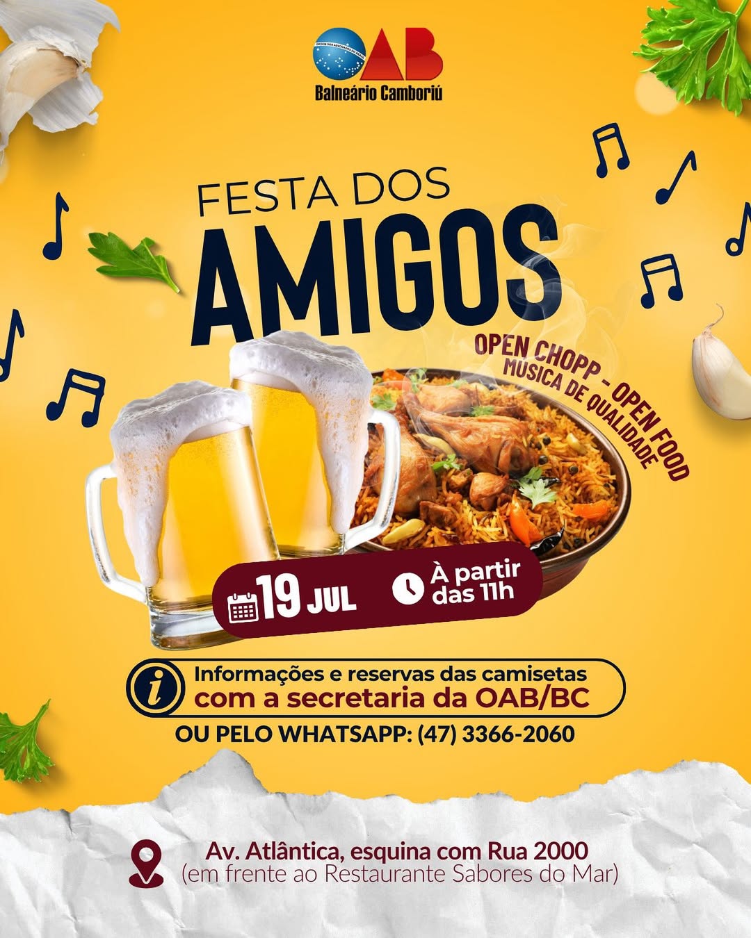 Banner Festa Dos Amigos