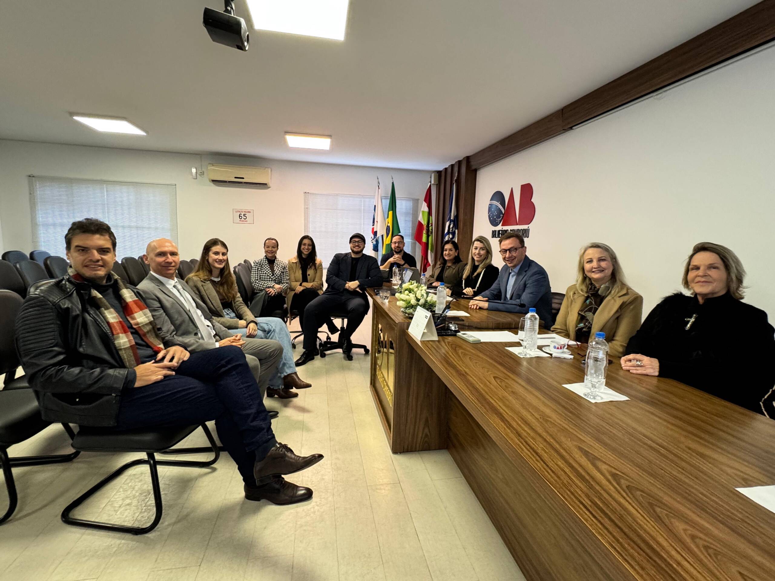 Reunião da Diretoria OAB Balneário Camboriú 11/07/2025