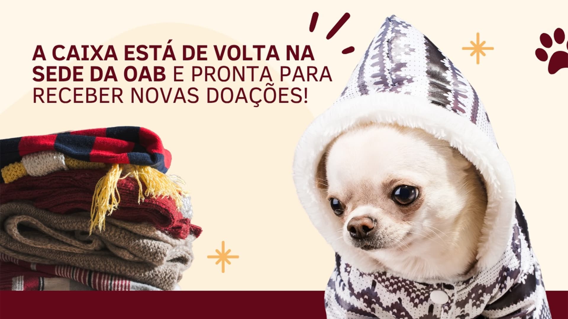 Campanha de Doação PET